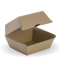 Brown Burger Box - Dash Packaging