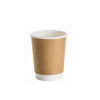 12oz Kraft Double Wall Coffee Cup - Dash Packaging