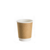8oz Kraft Double Wall Coffee Cup - Dash Packaging