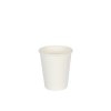 8oz White Single Wall Coffee Cups - Dash Packaging